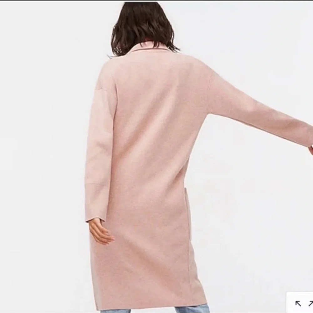 New J.Crew Ella sweater medium cardigan long jacket coat Anthropologie $198.00 - Picture 6 of 13